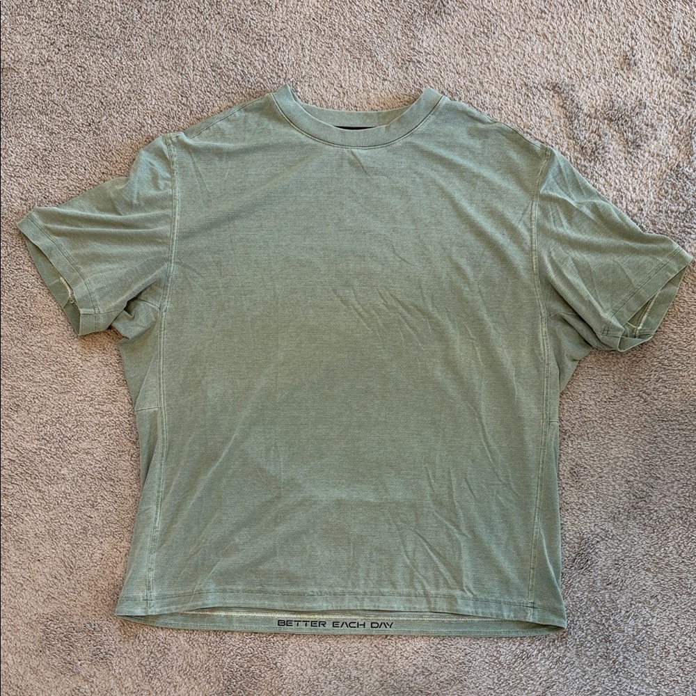 lululemon athletica Green Short Sleeve Tee